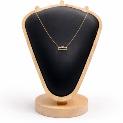 Cute Safety Pin Necklace For Women - Waterproof And Anti-Tarnish