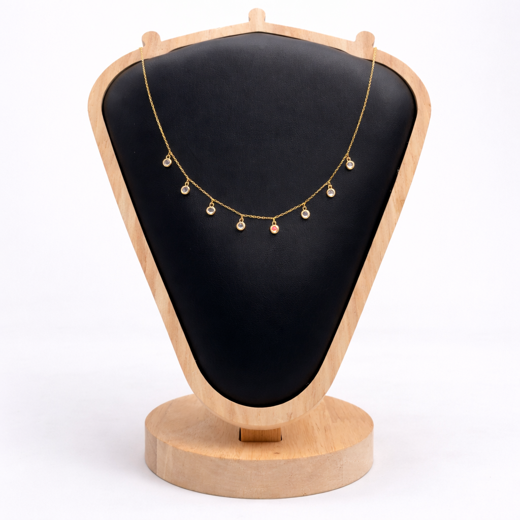 Party wear Heart Shape Locket with simple Chain