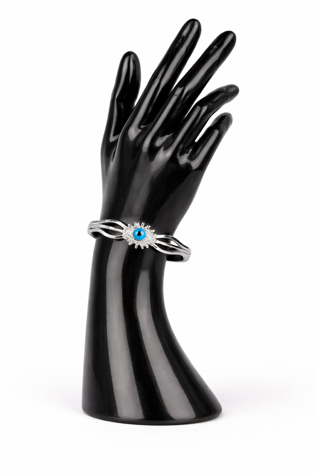 evil eye sliver bracelet