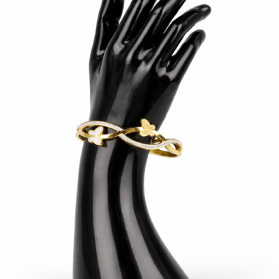 butterflies bracelet bangle