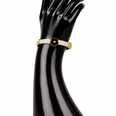 ispat diamond stone bracelet bangle