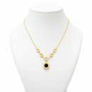 black ball pentant chain