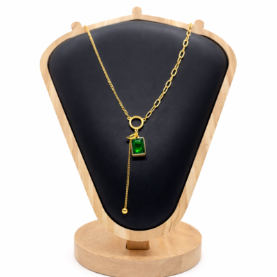 Retro Asymmetric Emerald Diamond