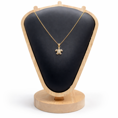Dainty Turtle , Gold filled turtle pendant
